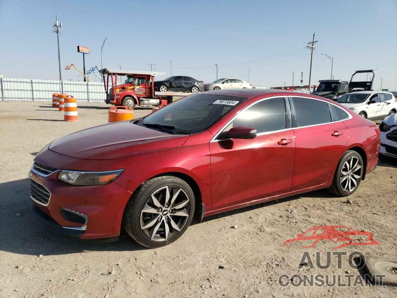 CHEVROLET MALIBU 2017 - 1G1ZE5ST6HF255721