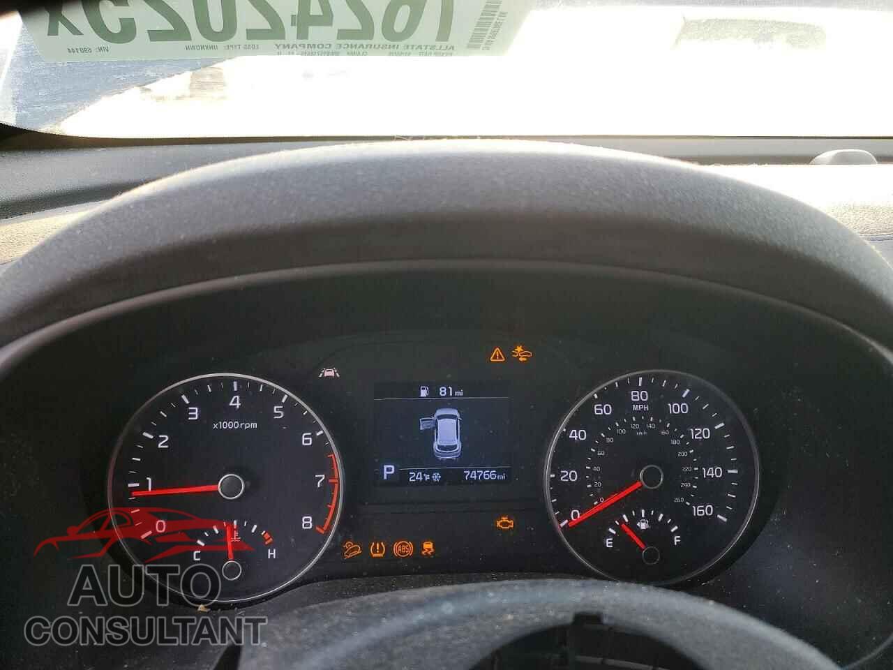 KIA SPORTAGE 2020 - KNDPMCAC7L7690144