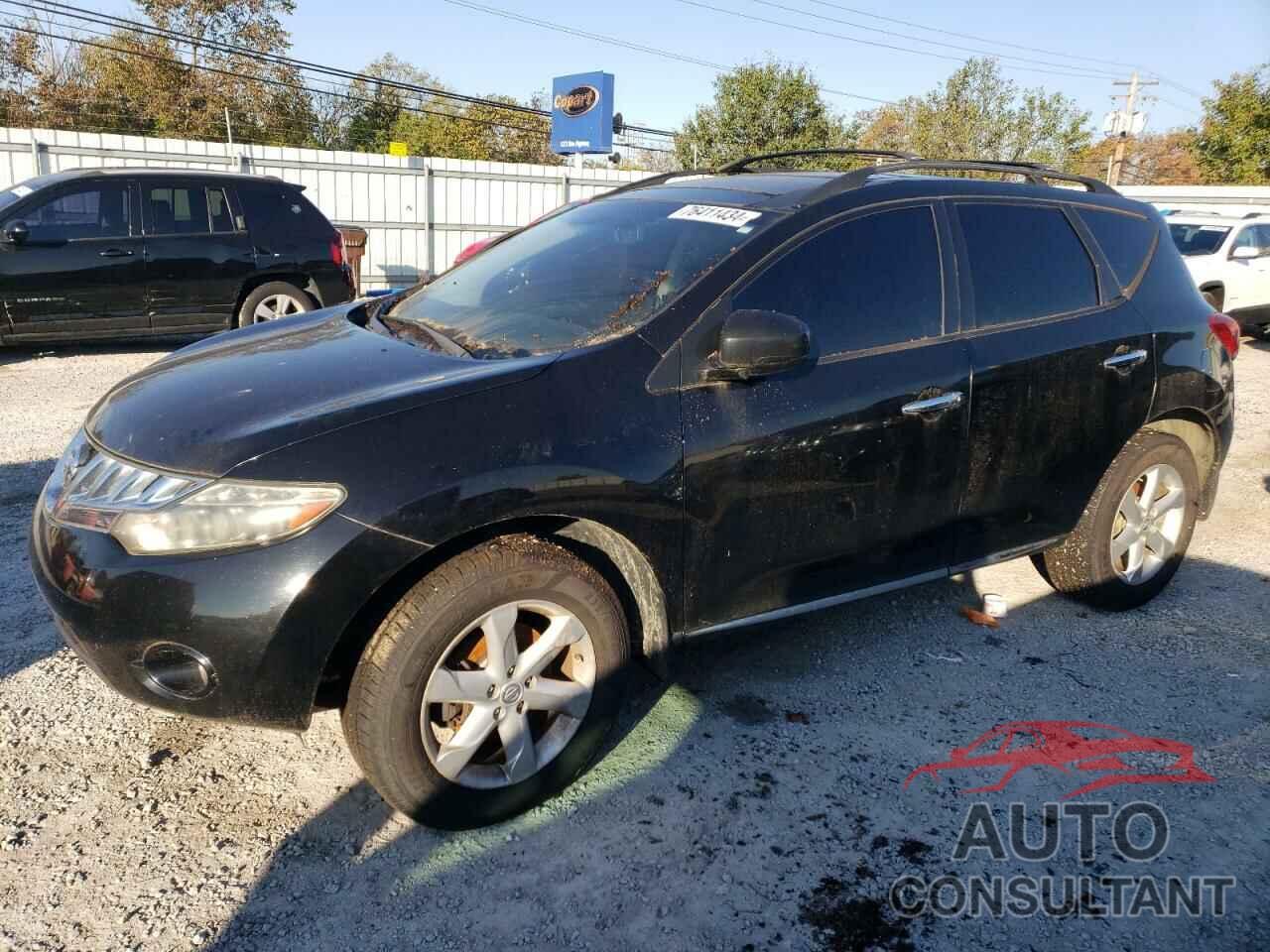 NISSAN MURANO 2010 - JN8AZ1MW9AW118985