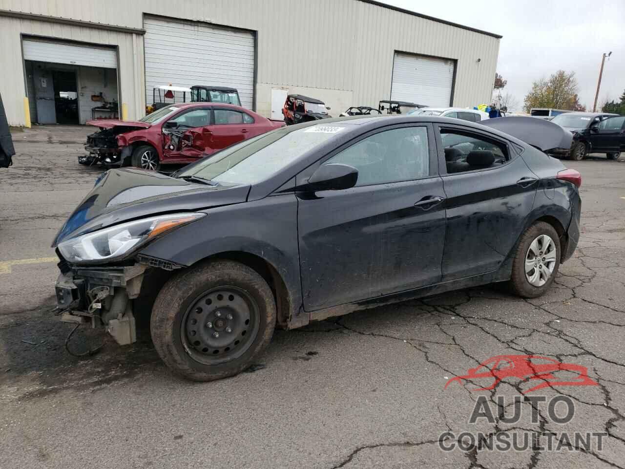 HYUNDAI ELANTRA 2016 - KMHDH4AEXGU640999