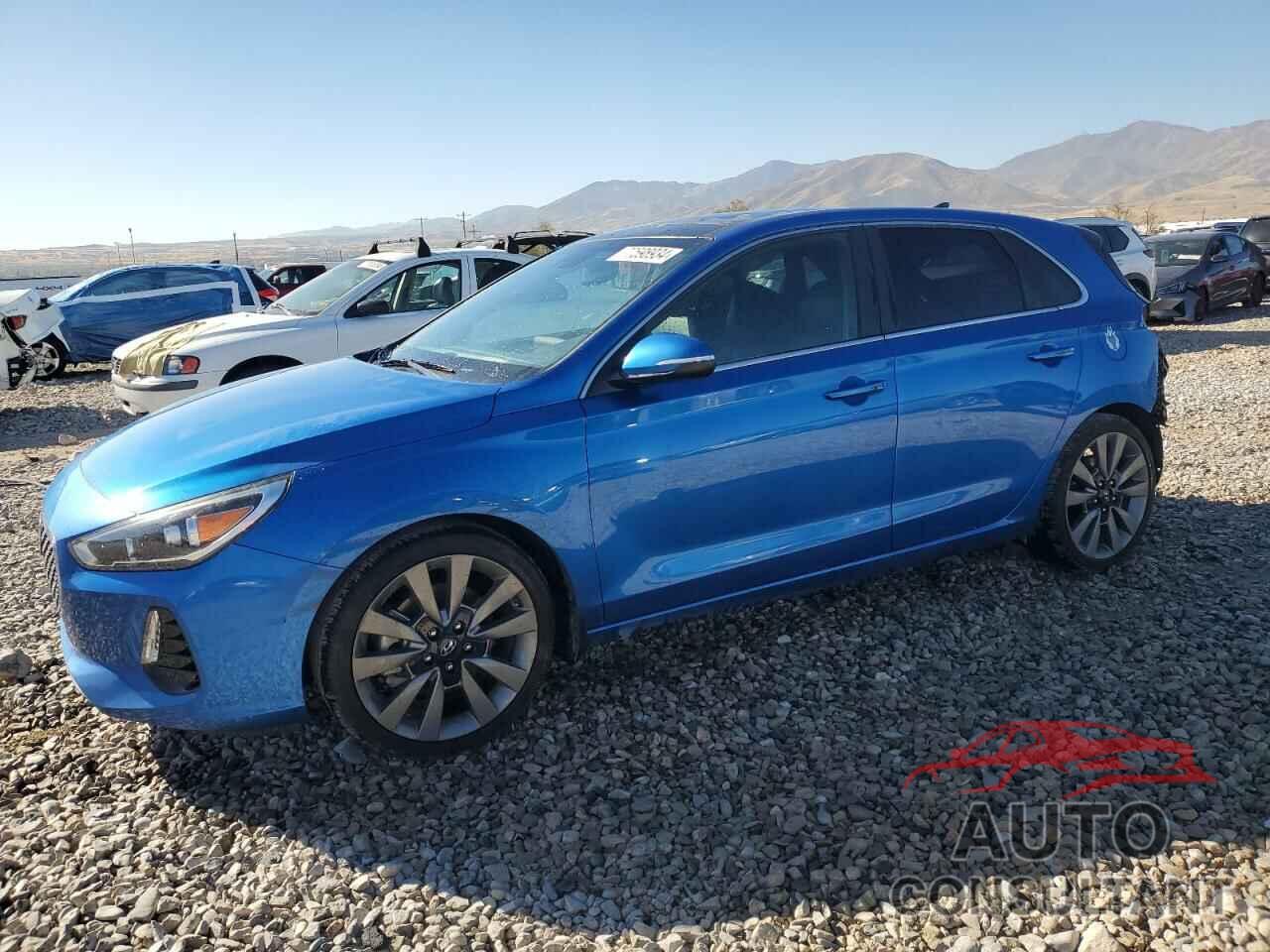 HYUNDAI ELANTRA 2018 - KMHH55LC1JU032985