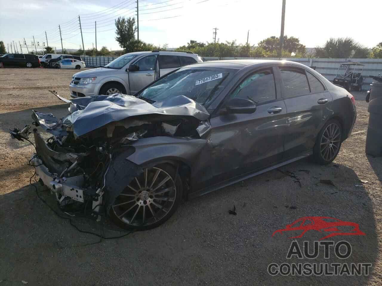 MERCEDES-BENZ C-CLASS 2017 - 55SWF6EB0HU182252