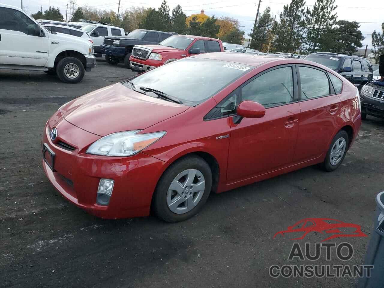 TOYOTA PRIUS 2010 - JTDKN3DU7A0184346