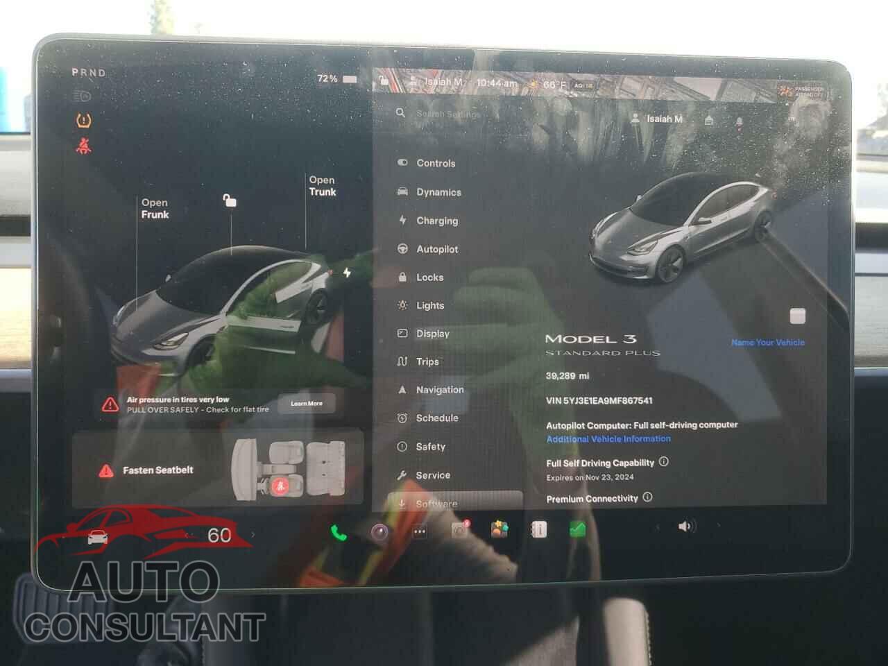 TESLA MODEL 3 2021 - 5YJ3E1EA9MF867541