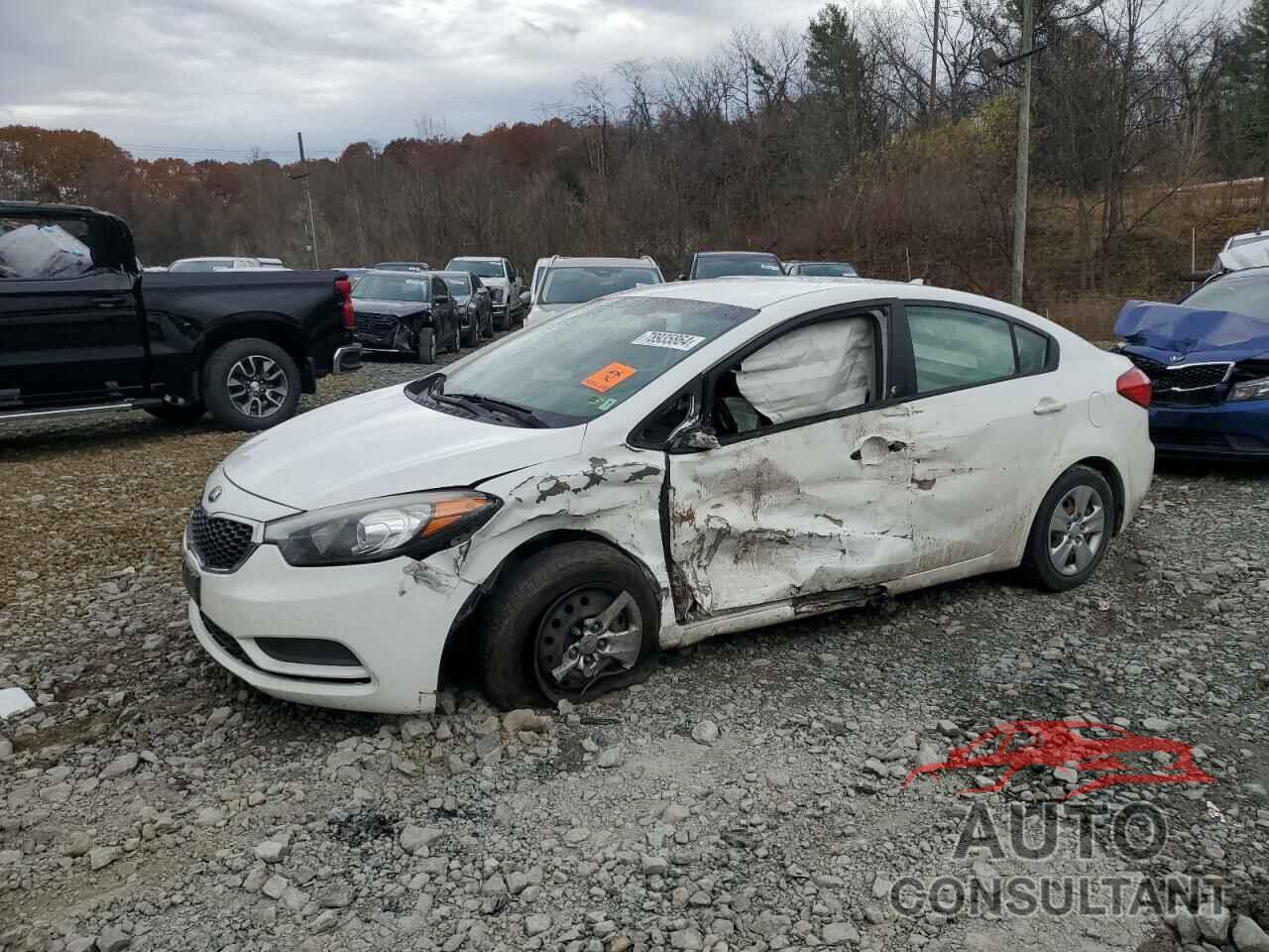 KIA FORTE 2016 - KNAFK4A63G5469317