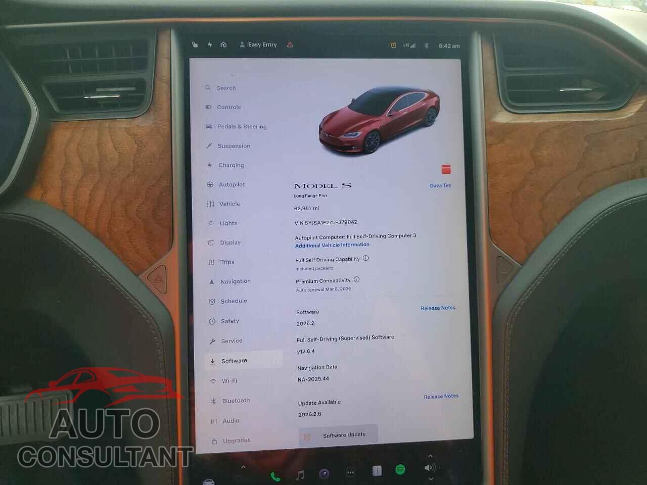 TESLA MODEL S 2020 - 5YJSA1E27LF379042