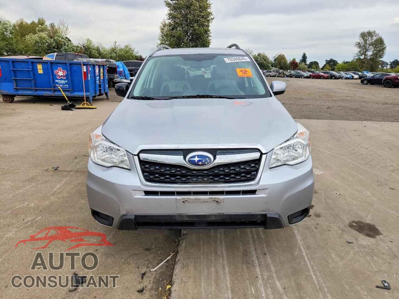 SUBARU FORESTER 2015 - JF2SJADC8FH570890