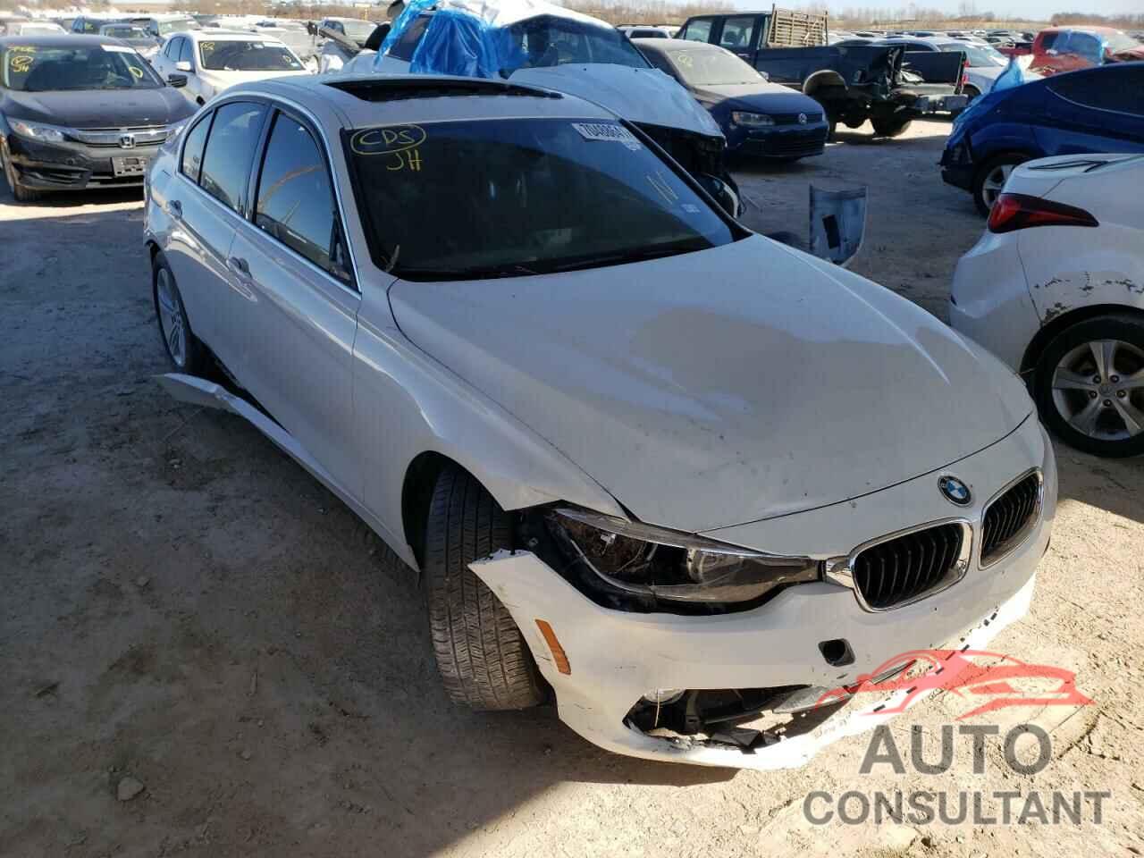 BMW 3 SERIES 2018 - WBA8B9G54JNU57575