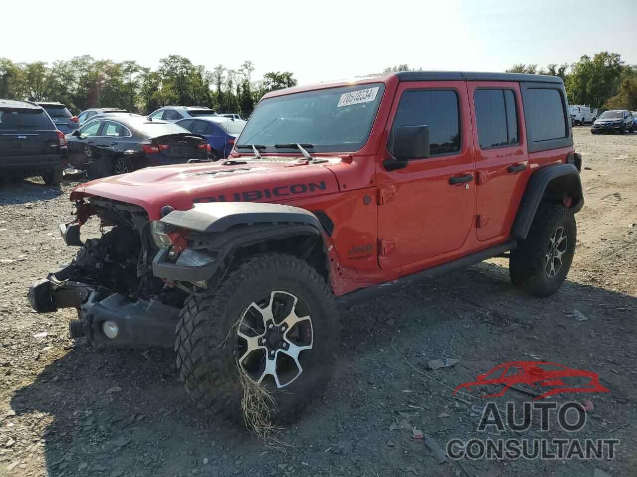 JEEP WRANGLER 2020 - 1C4HJXFN3LW340191