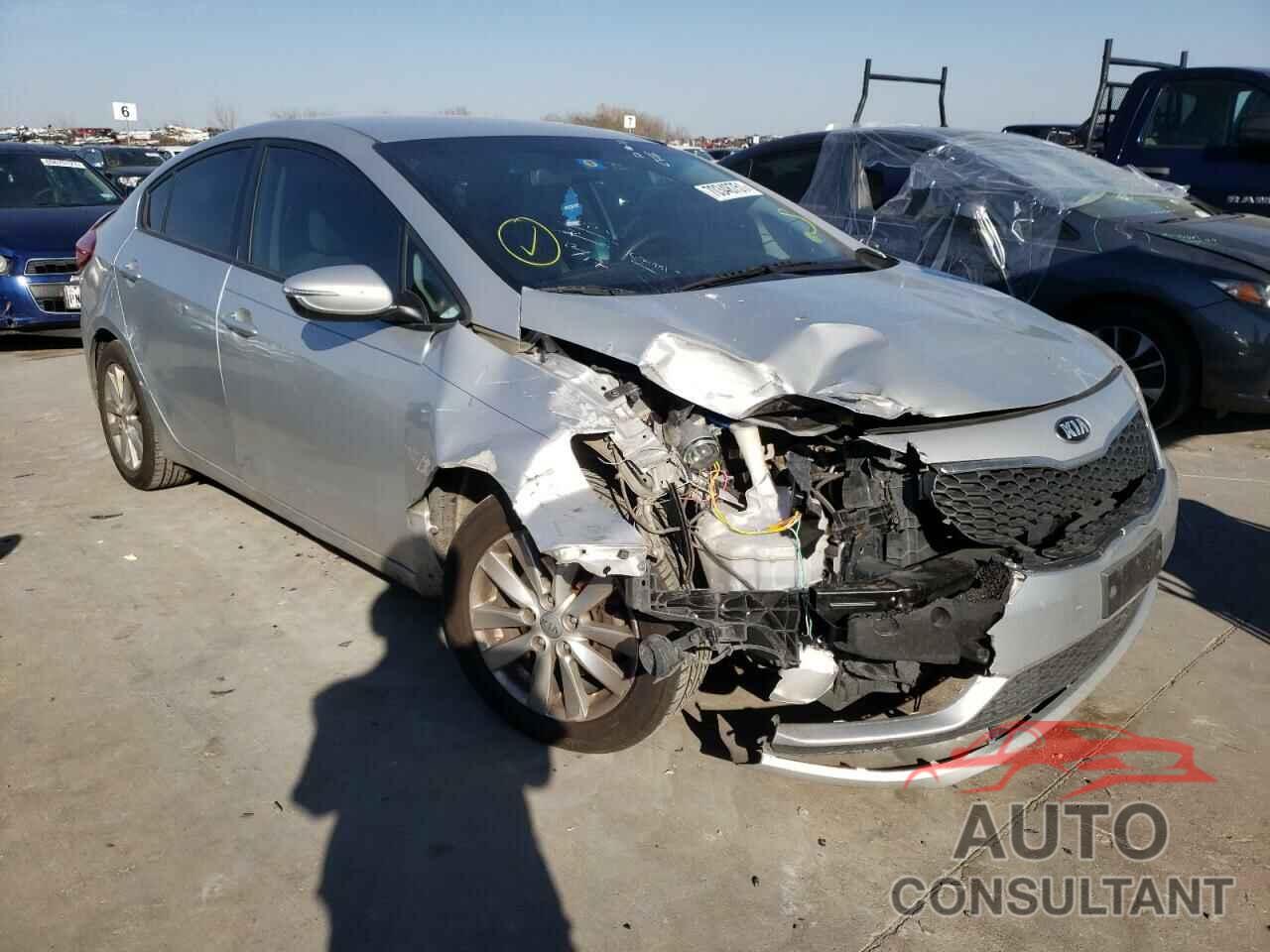 KIA FORTE 2016 - KNAFX4A69G5484051
