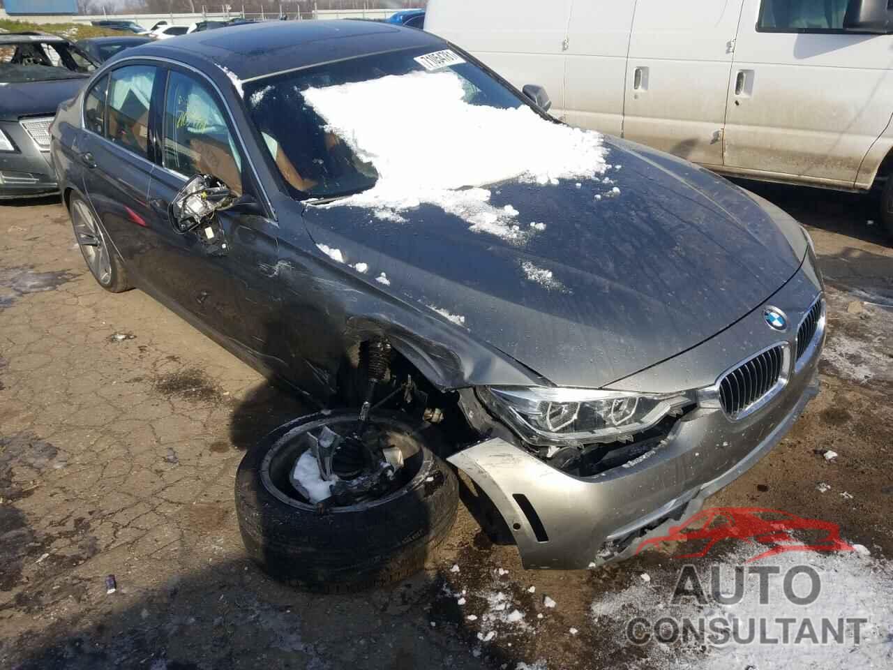 BMW 3 SERIES 2016 - WBA8E3G55GNT77604