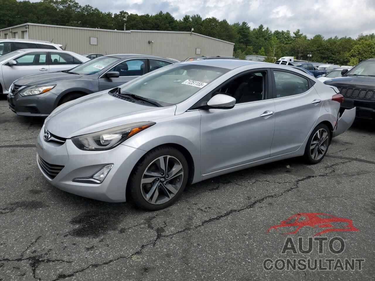 HYUNDAI ELANTRA 2014 - KMHDH4AE9EU088750