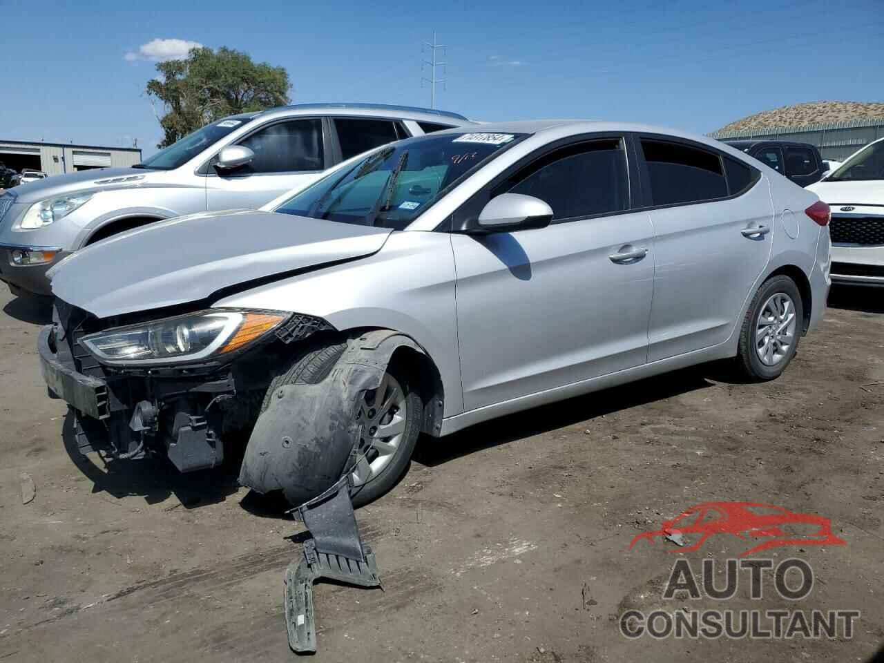 HYUNDAI ELANTRA 2017 - KMHD74LF8HU128538