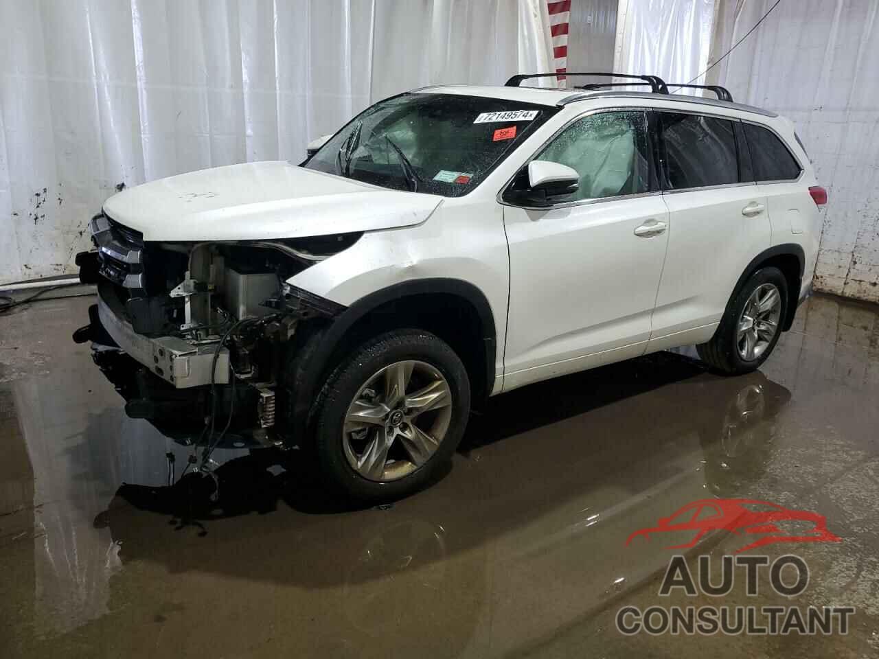 TOYOTA HIGHLANDER 2017 - 5TDDZRFH6HS457722