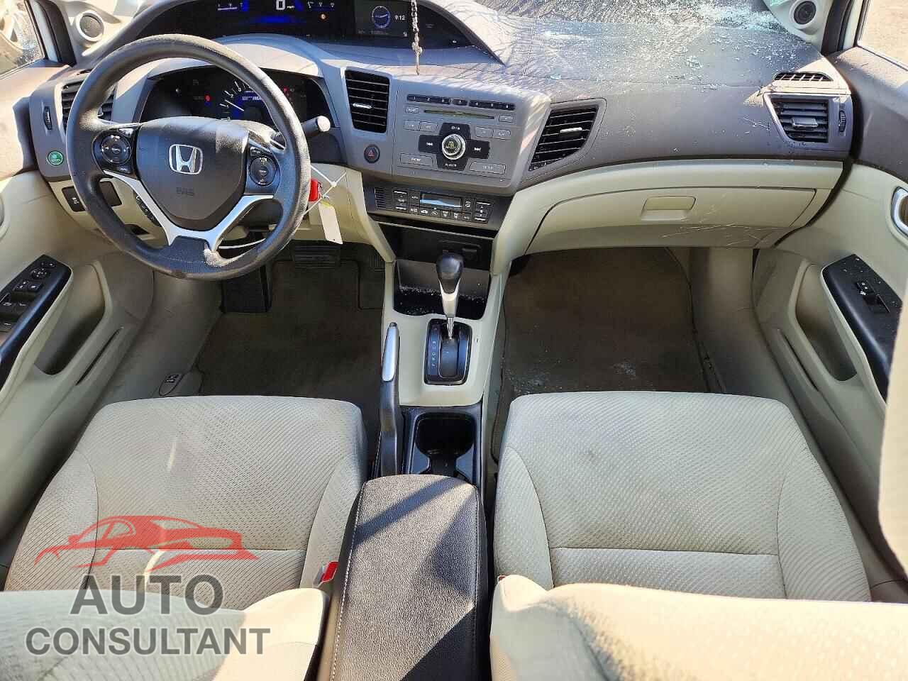 HONDA CIVIC 2012 - JHMFB4F20CS009731