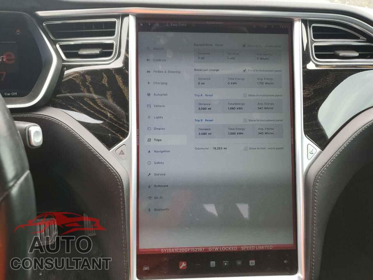 TESLA MODEL S 2016 - 5YJSA1E20GF152197