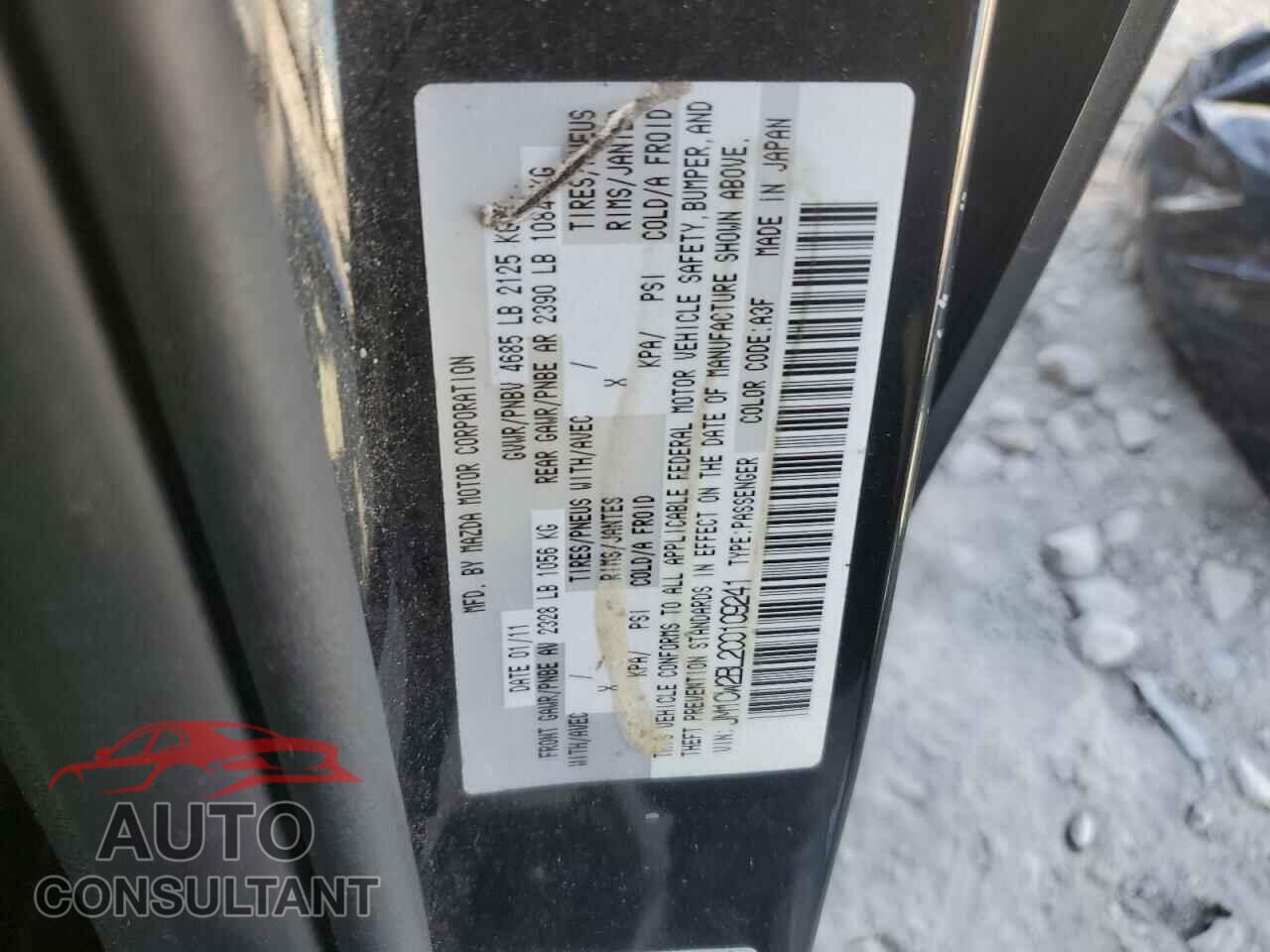 MAZDA 5 2012 - JM1CW2BL2C0109241