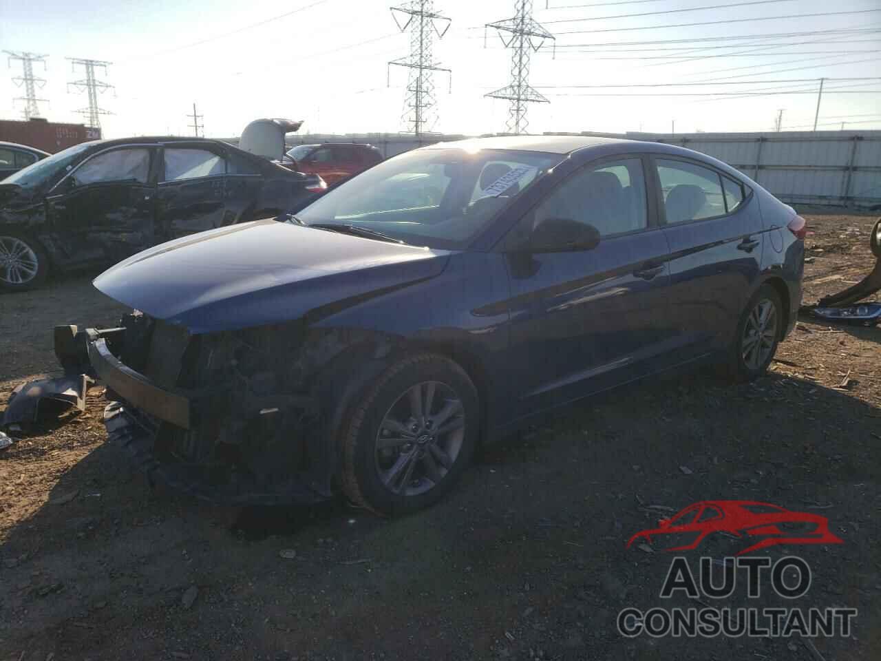HYUNDAI ELANTRA 2018 - 5NPD84LF0JH403076