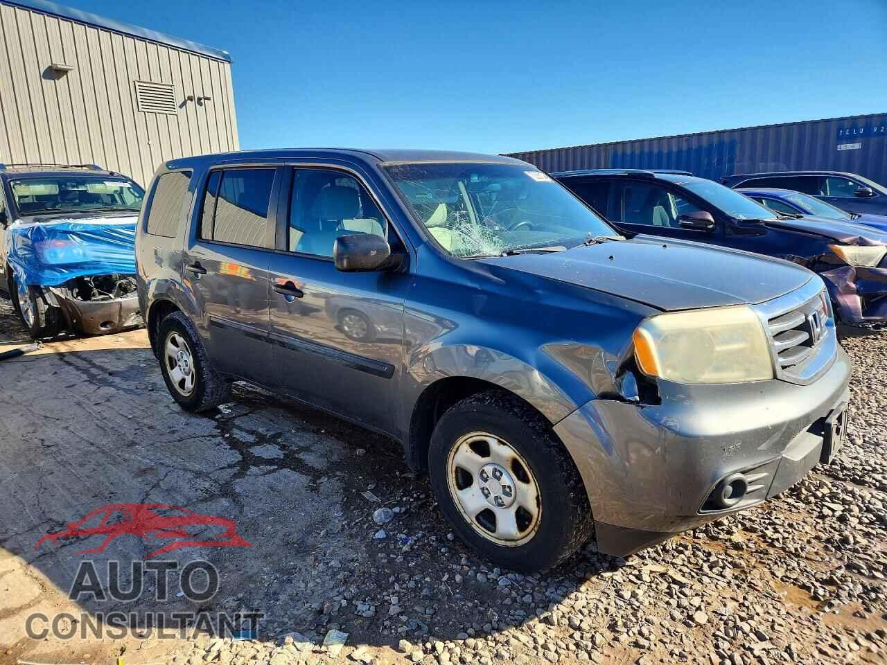 HONDA PILOT 2012 - 5FNYF4H21CB086035
