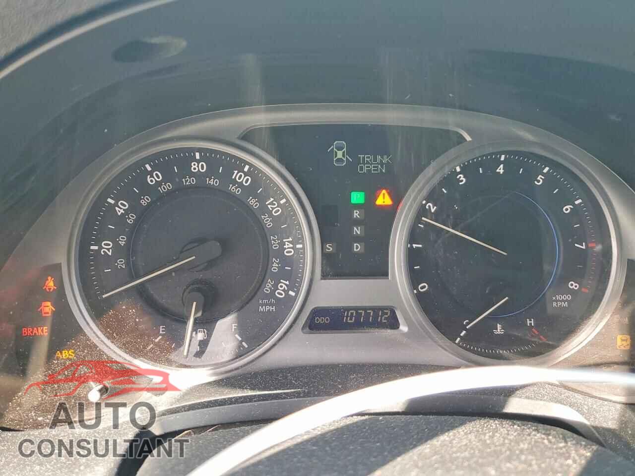 LEXUS IS 2010 - JTHCF5C24A5044687