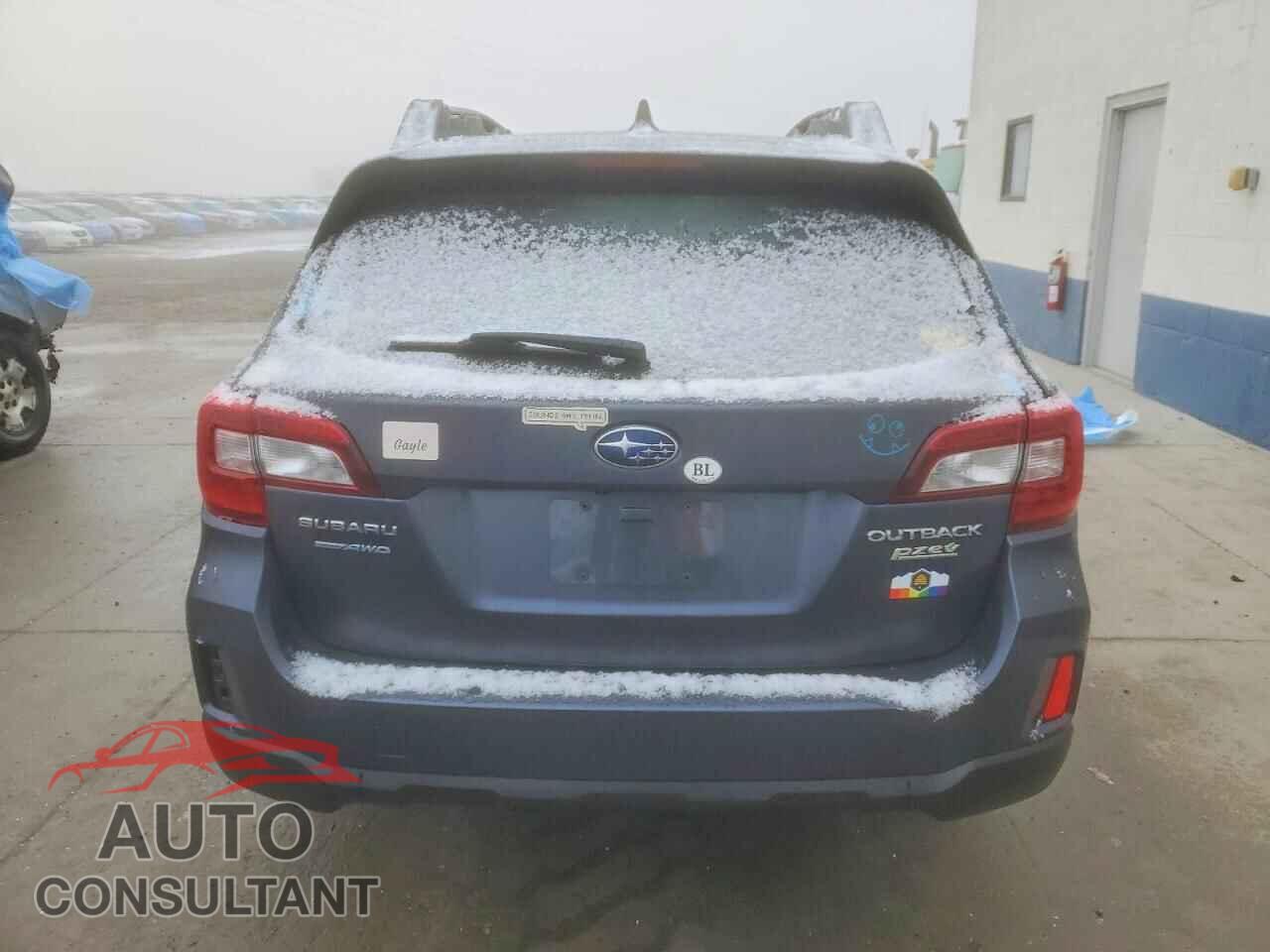 SUBARU OUTBACK 2017 - 4S4BSAFC9H3324564