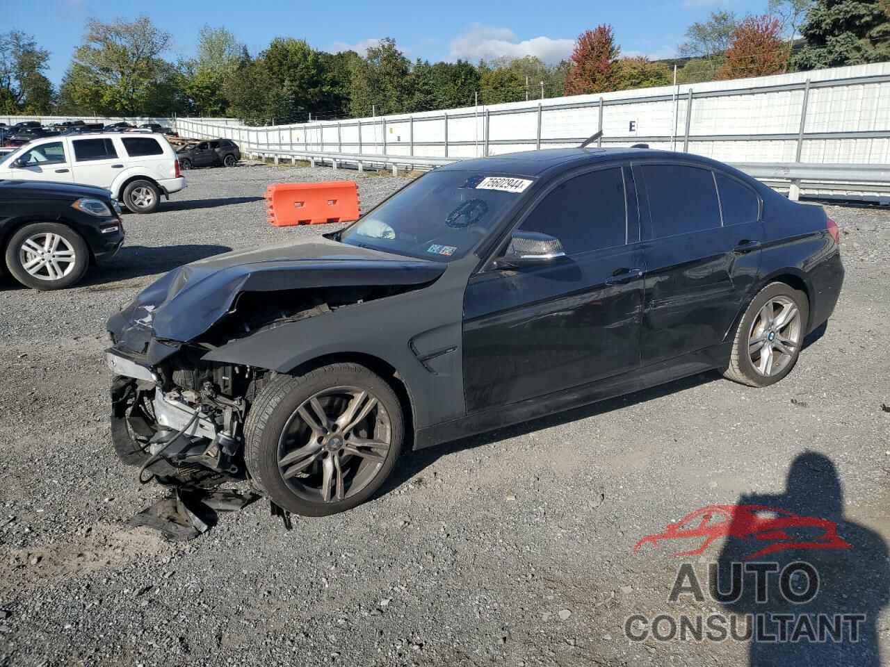 BMW 3 SERIES 2013 - WBA3B9C53DF587426