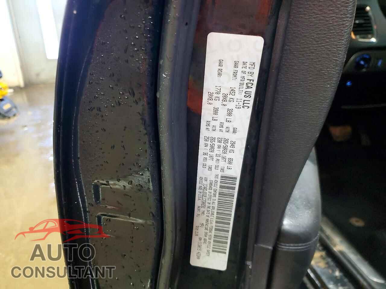 DODGE DURANGO 2020 - 1C4RDJDG2LC230232