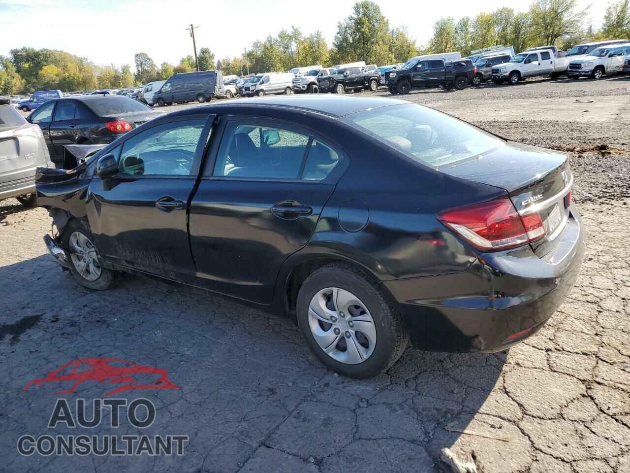 HONDA CIVIC 2013 - 19XFB2F58DE295008