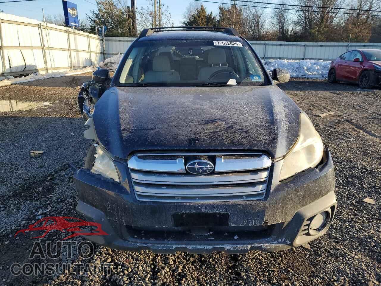 SUBARU OUTBACK 2013 - 4S4BRBCC2D3301224