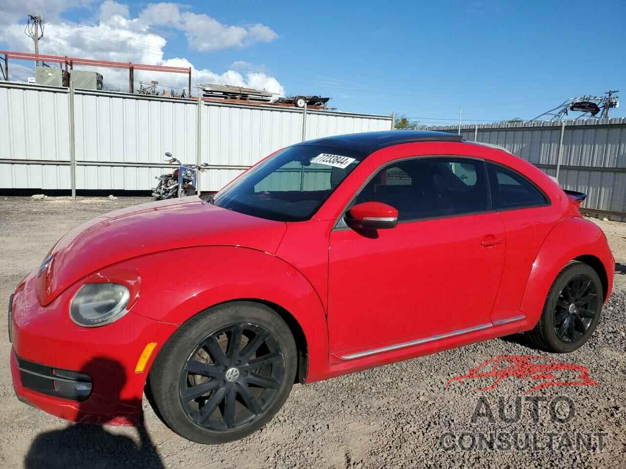 VOLKSWAGEN BEETLE 2012 - 3VWJP7AT7CM646023