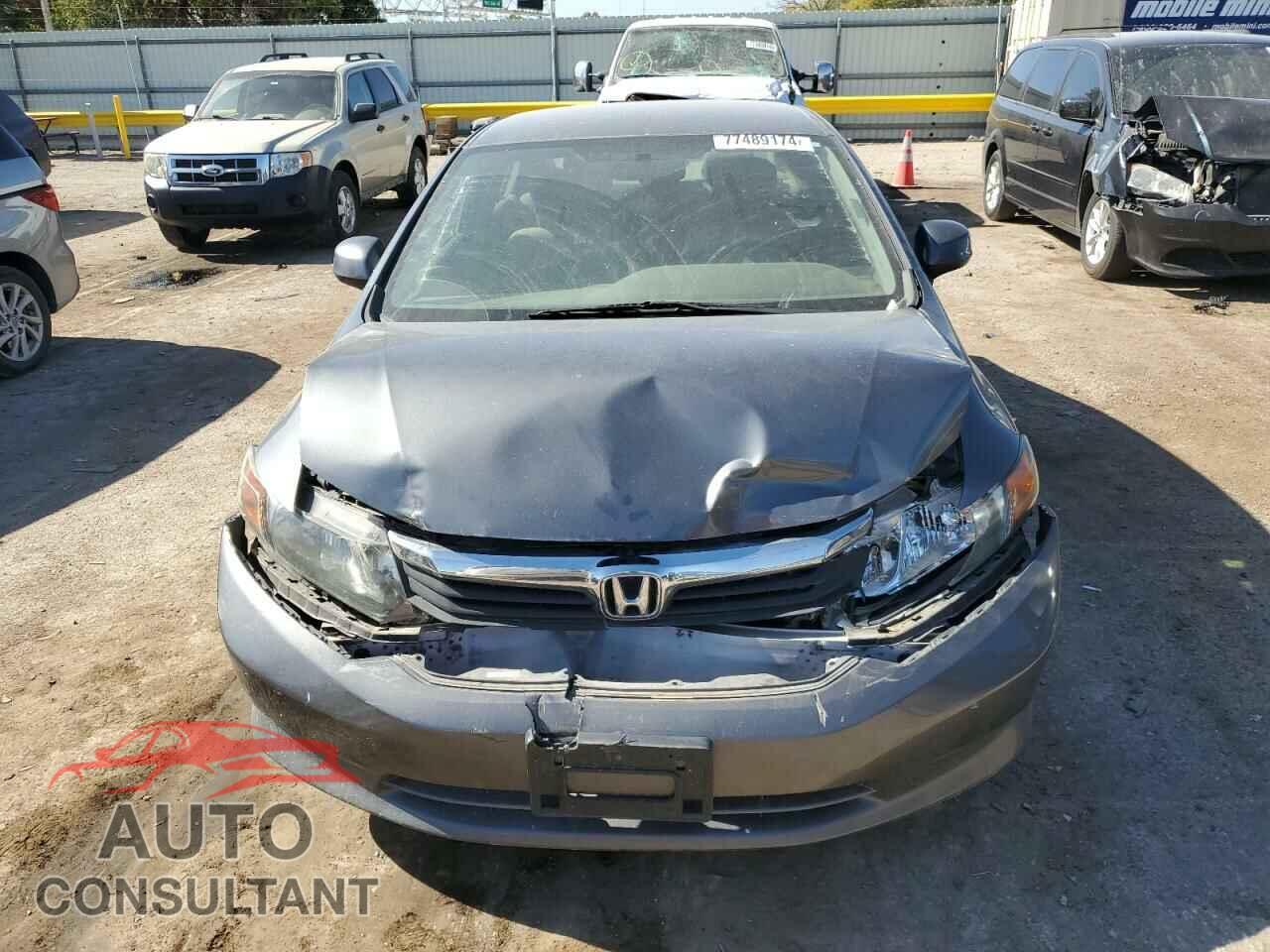HONDA CIVIC 2012 - 19XFB2F59CE084365