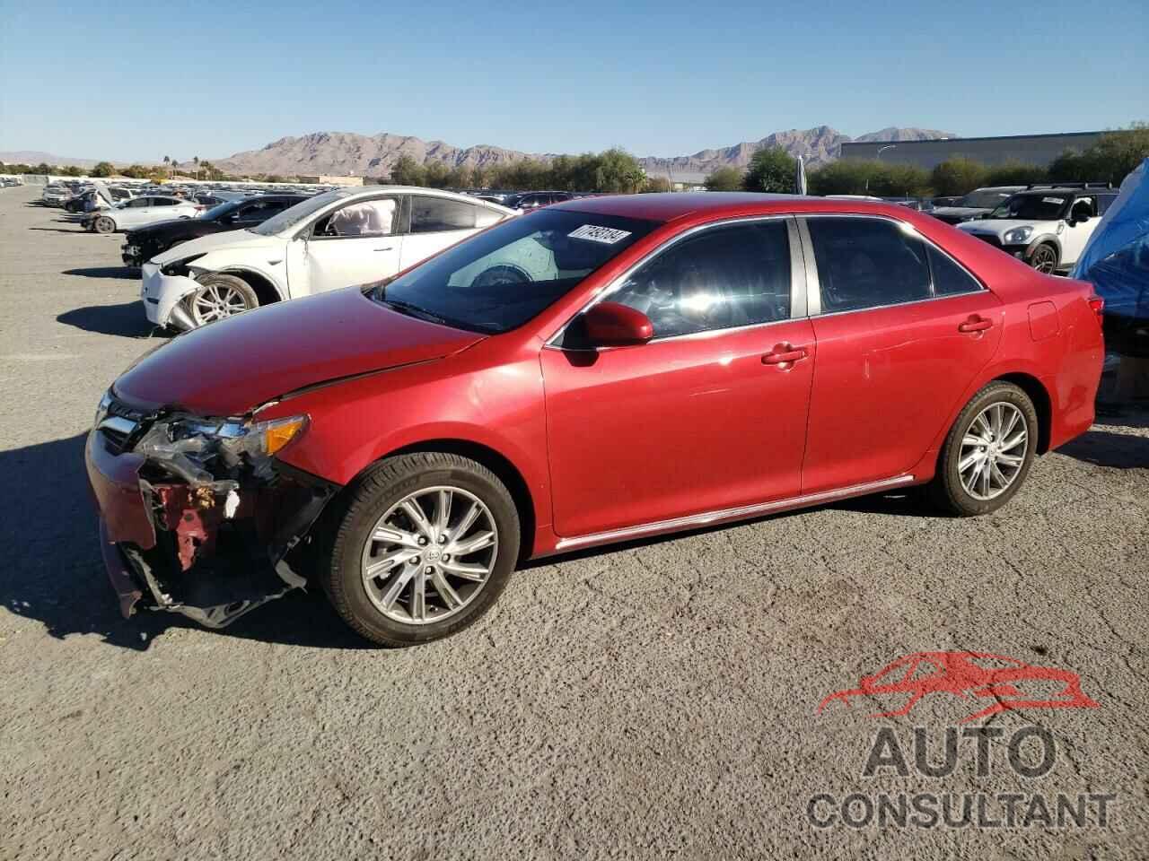 TOYOTA CAMRY 2012 - 4T4BF1FKXCR232450
