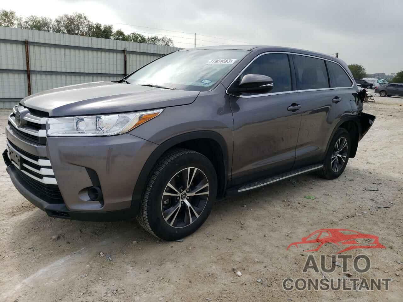 TOYOTA HIGHLANDER 2019 - 5TDZZRFH5KS295191