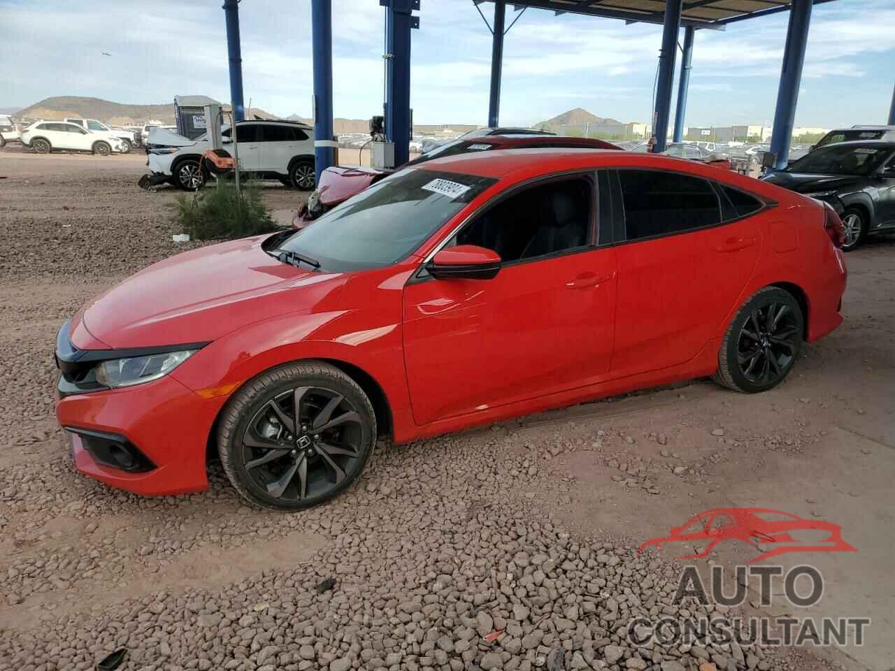 HONDA CIVIC 2019 - 2HGFC2F85KH601110