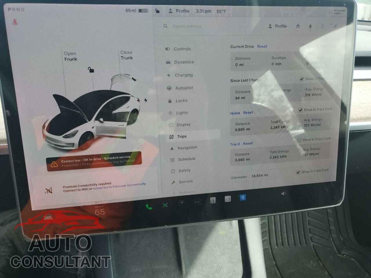 TESLA MODEL 3 2021 - 5YJ3E1EA1MF921205