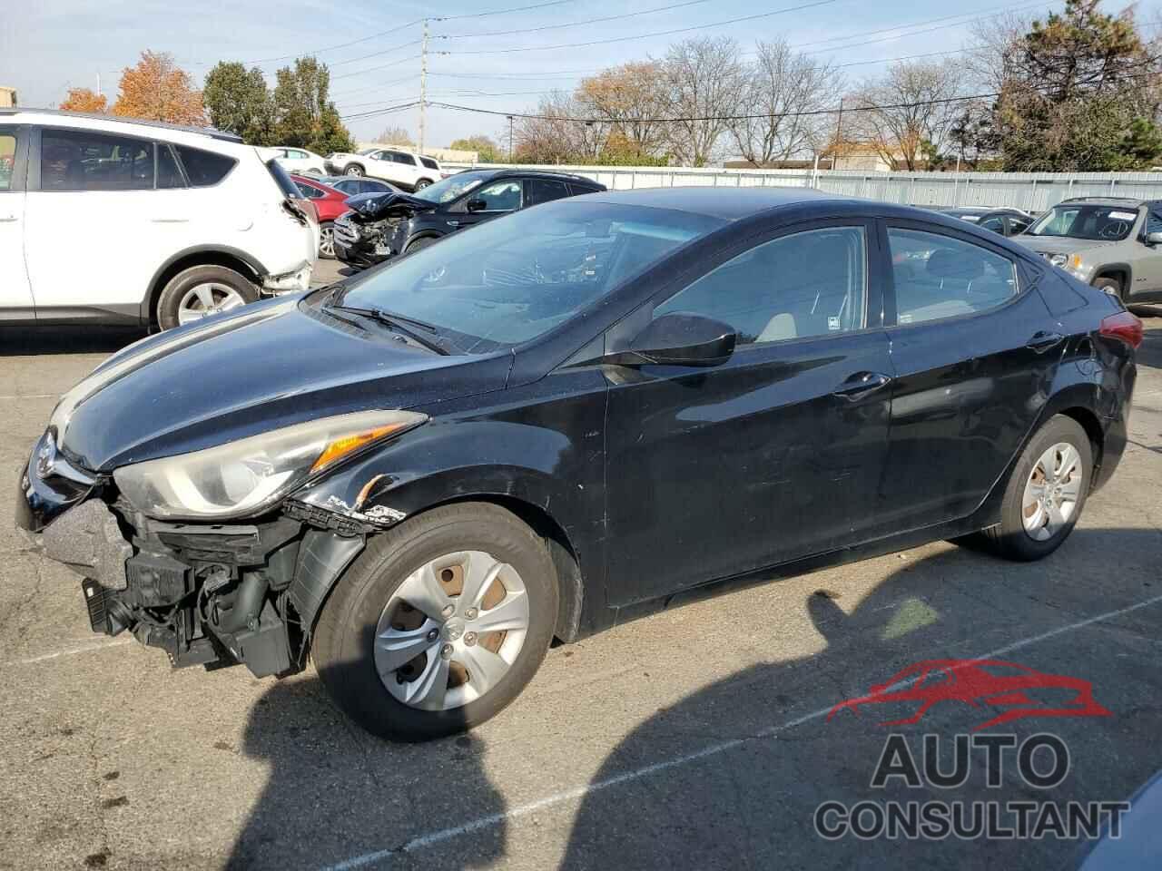 HYUNDAI ELANTRA 2016 - KMHDH4AE9GU636572
