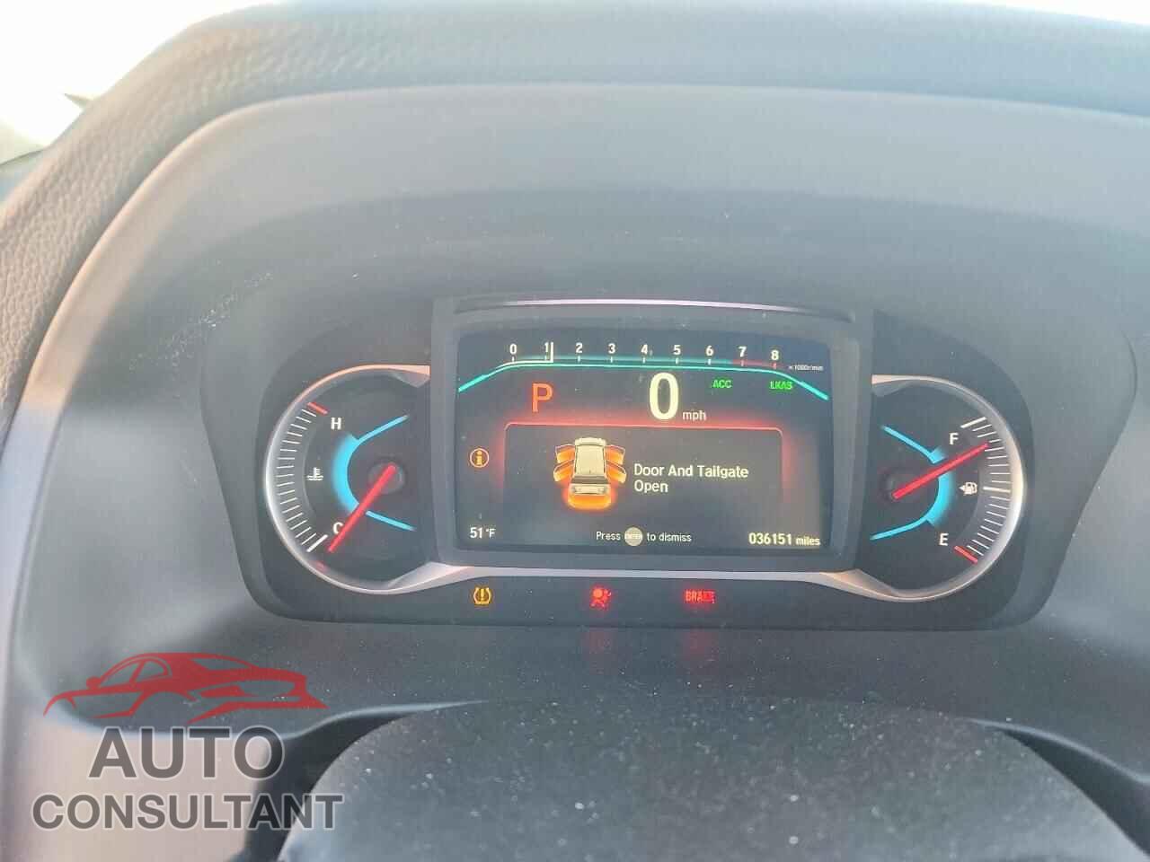 HONDA PILOT 2021 - 5FNYF6H20MB097511