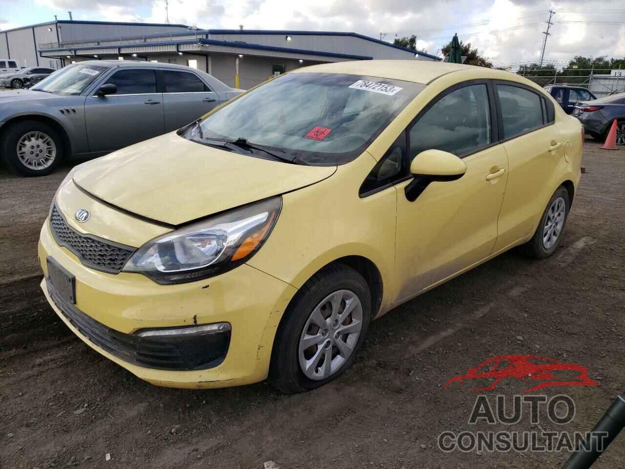 KIA RIO 2016 - KNADM4A39G6669488