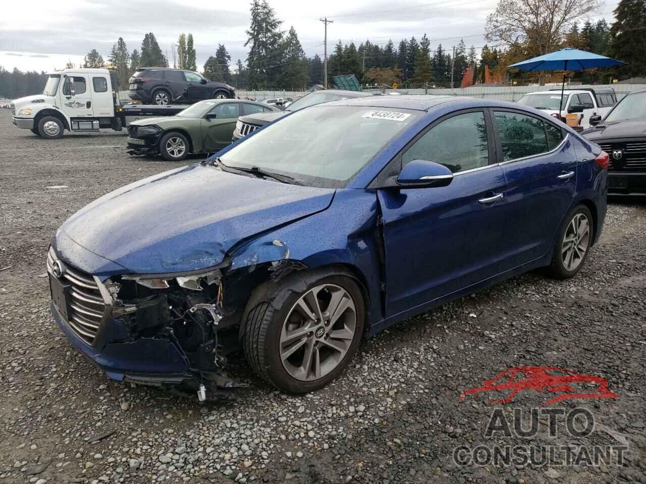 HYUNDAI ELANTRA 2017 - 5NPD84LF6HH122894