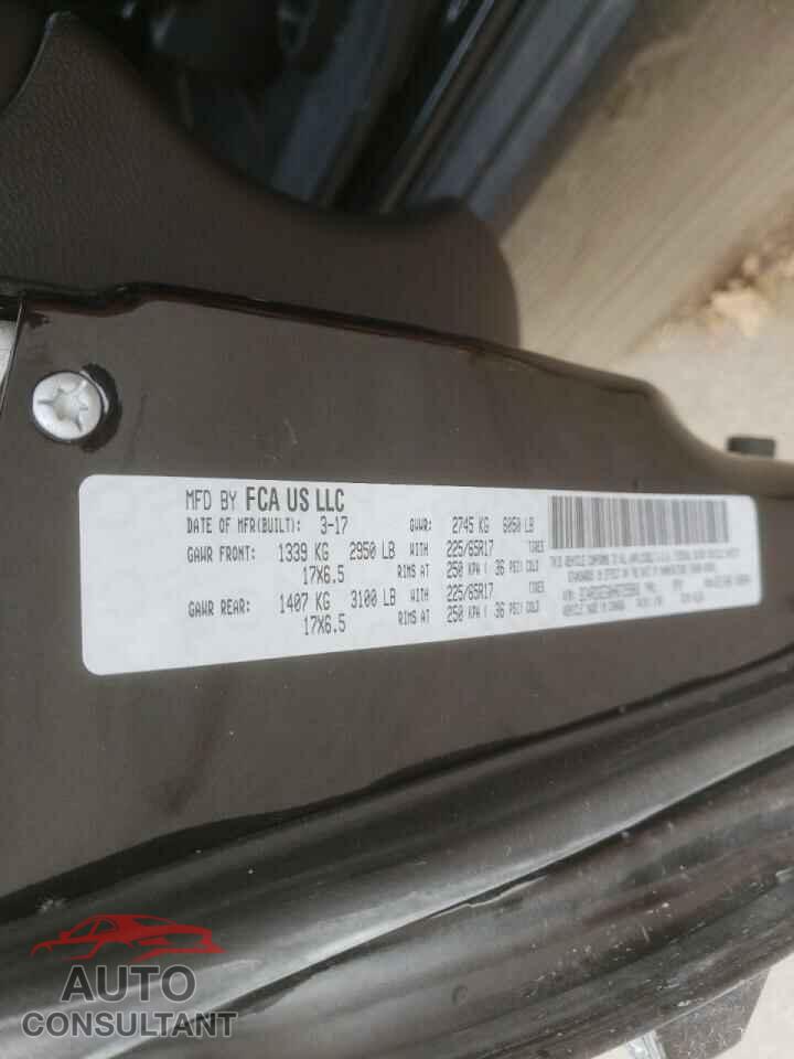 DODGE GRAND CARA 2017 - 2C4RDGEG0HR725903