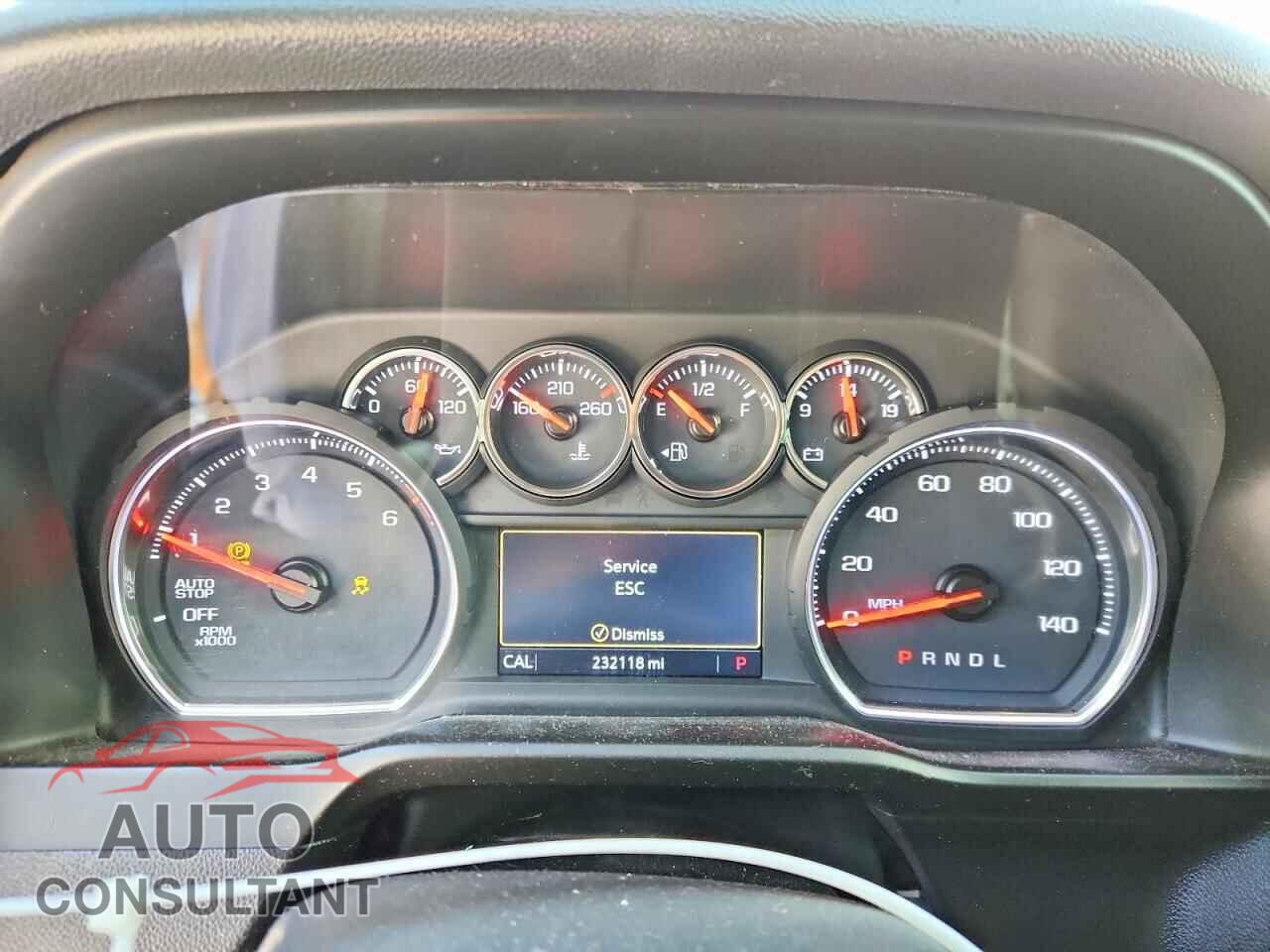 CHEVROLET SILVERADO 2019 - 3GCPWCEDXKG156071