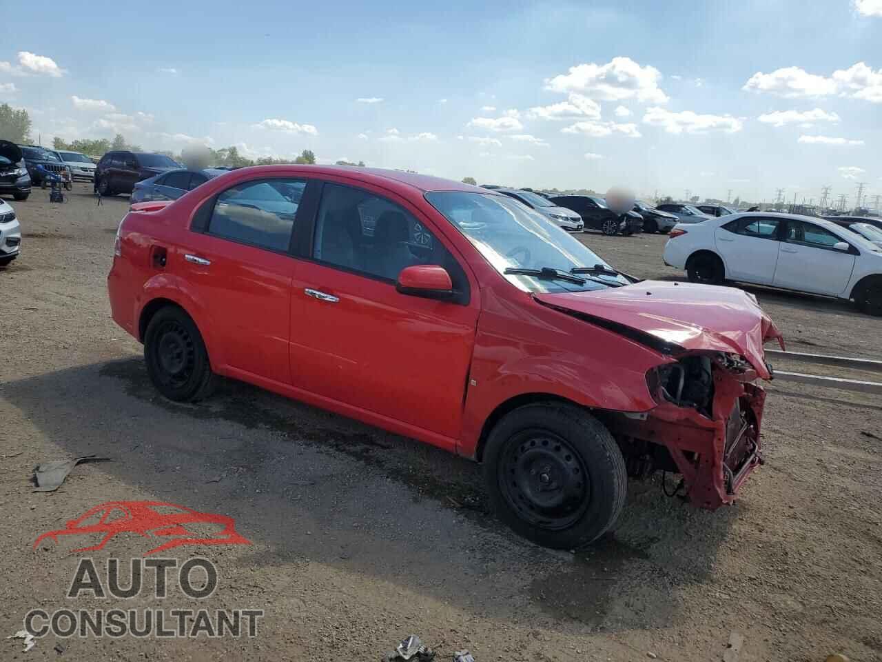 CHEVROLET AVEO 2009 - KL1TG56E69B299561