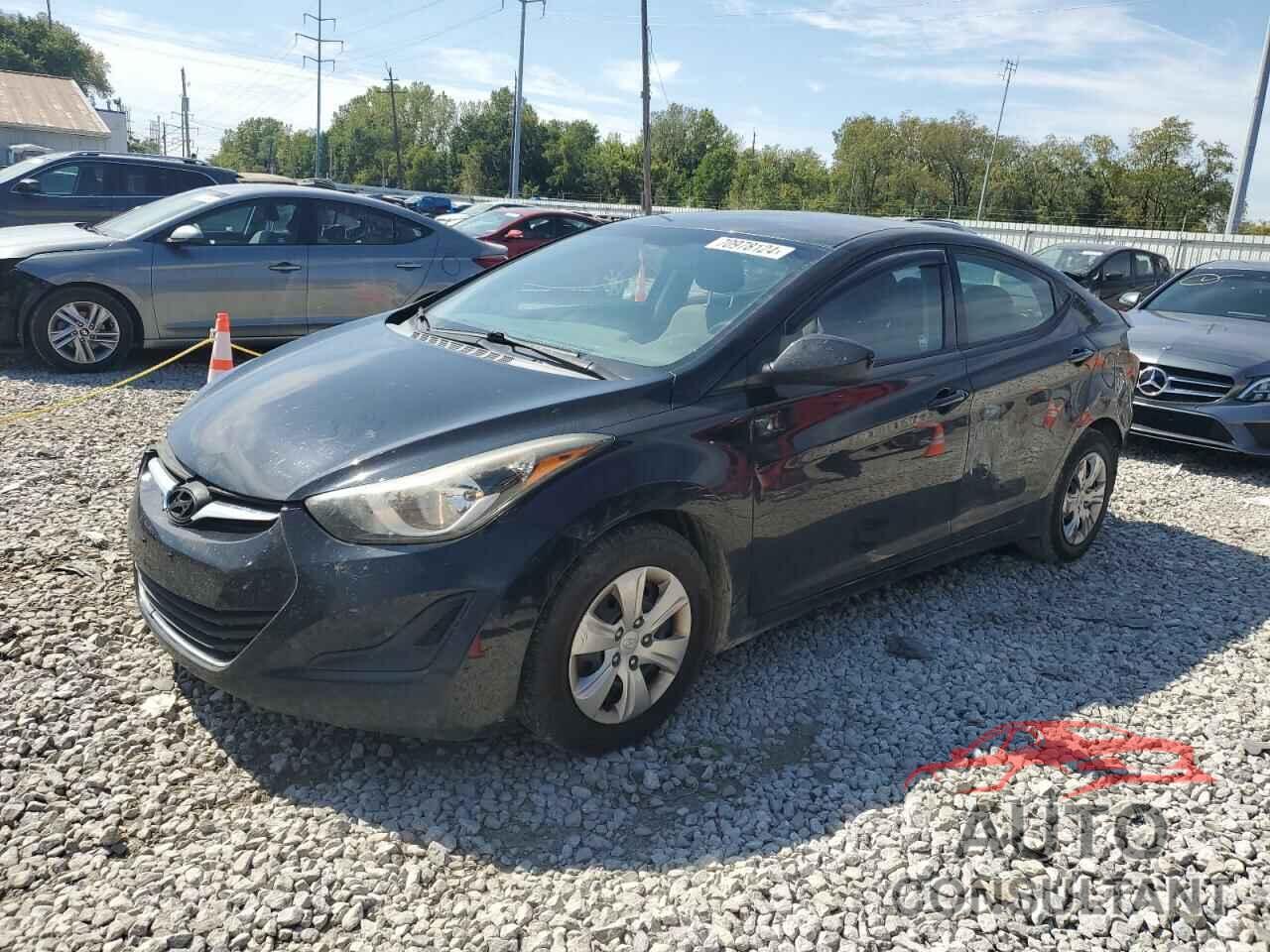 HYUNDAI ELANTRA 2016 - 5NPDH4AE0GH747798