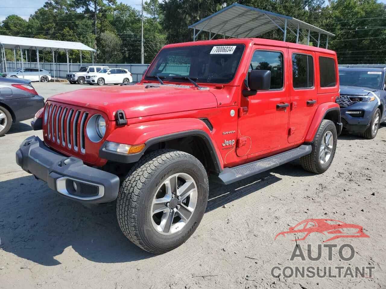 JEEP WRANGLER 2021 - 1C4HJXEN3MW706007