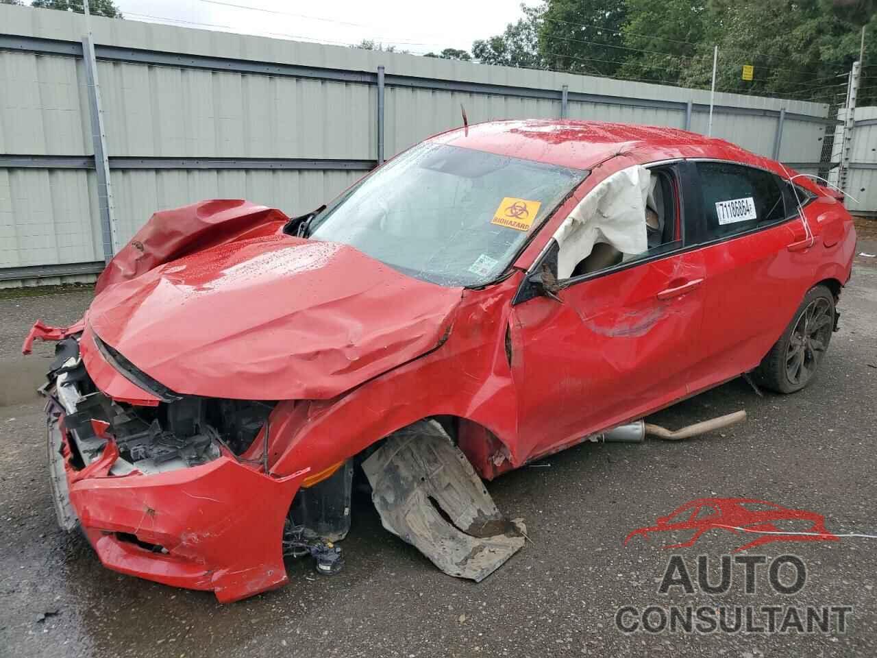 HONDA CIVIC 2019 - 2HGFC2F85KH540230