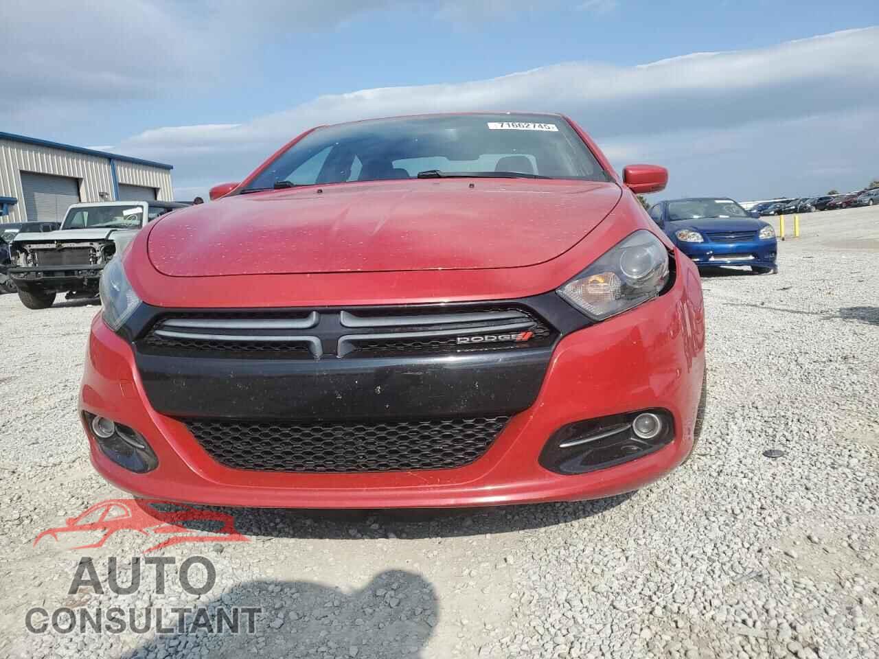 DODGE DART 2015 - 1C3CDFEB3FD123389