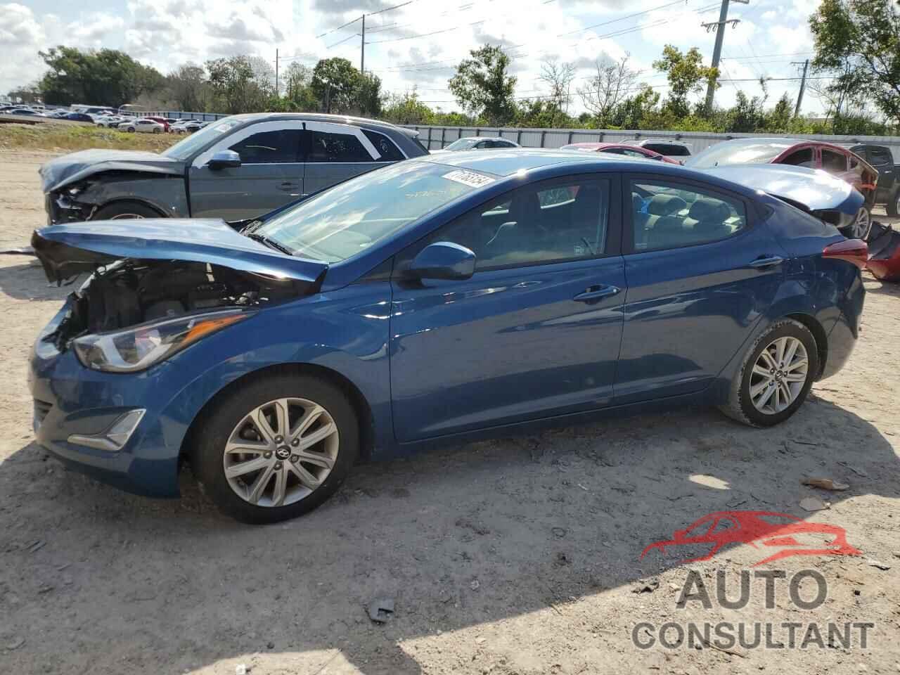 HYUNDAI ELANTRA 2016 - KMHDH4AE8GU633565