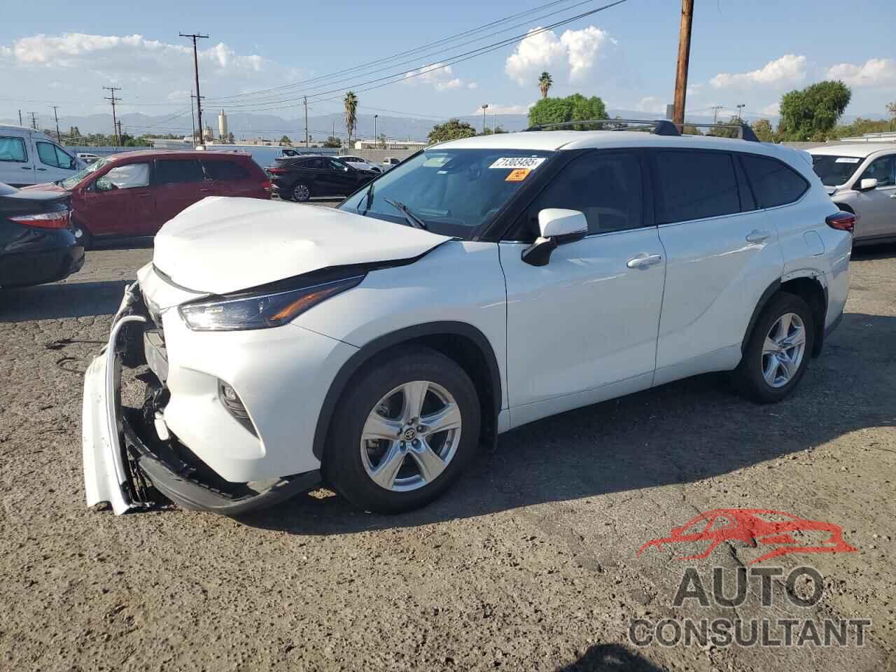 TOYOTA HIGHLANDER 2022 - 5TDZZRAH1NS107262