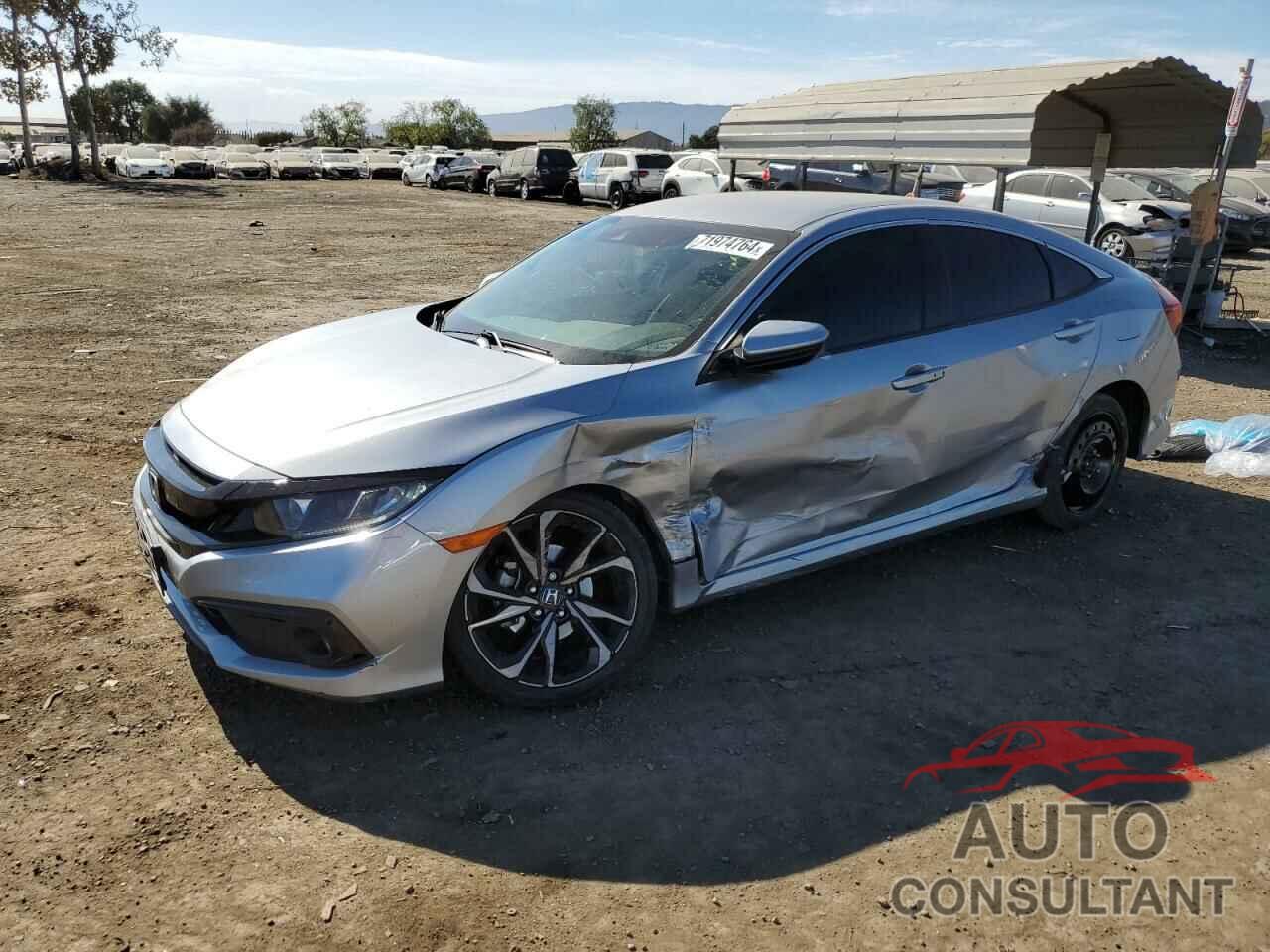 HONDA CIVIC 2020 - 19XFC2F82LE202151