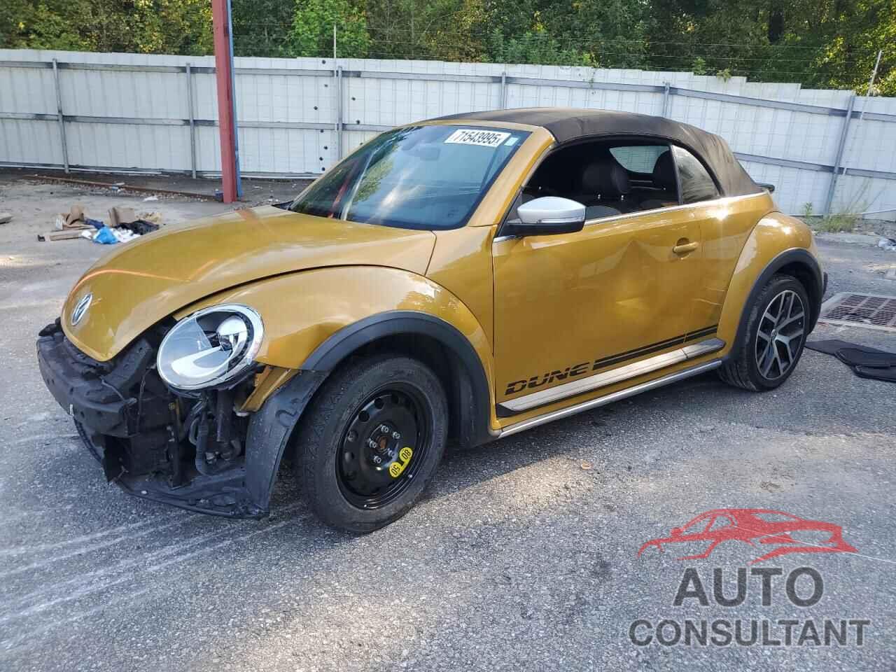 VOLKSWAGEN BEETLE 2017 - 3VWT17AT4HM800401